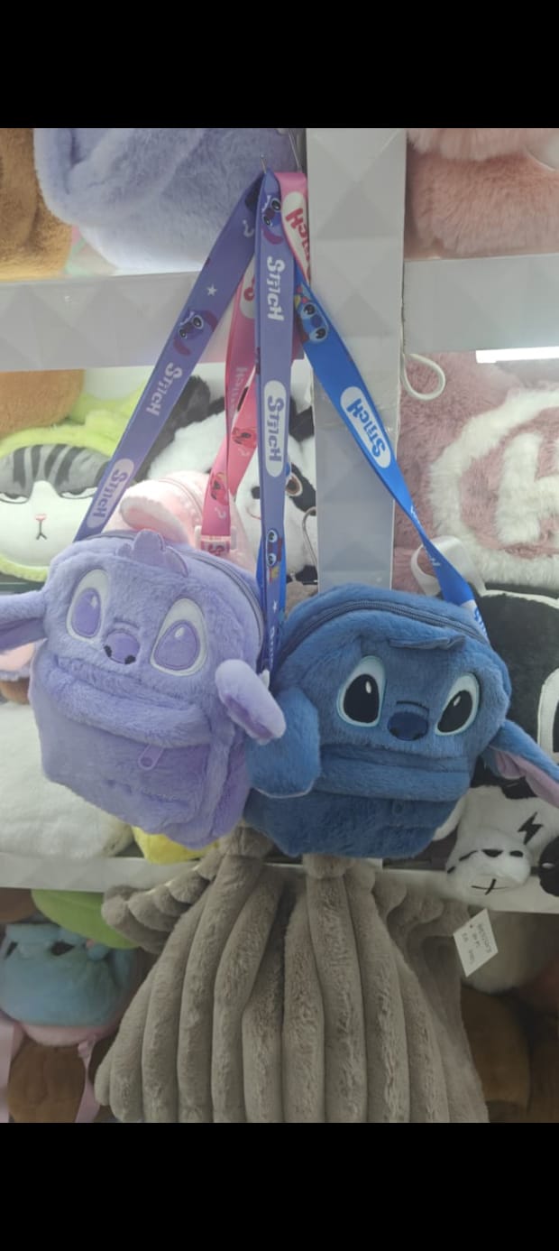 Girls Mini Anime Silicone Sling Shoulder Bag – Stella-Lou Purple Cartoon Handbag | Kids Gift - Image 1